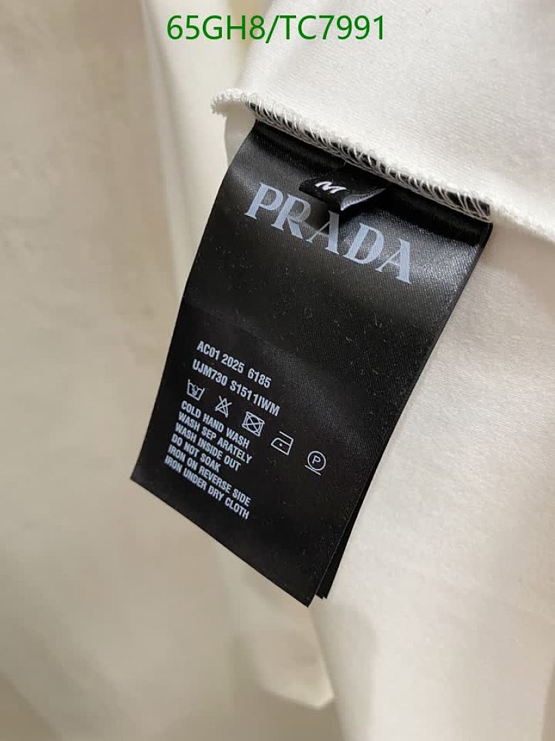 Prada-Clothing Code: TC7991 $: 65USD