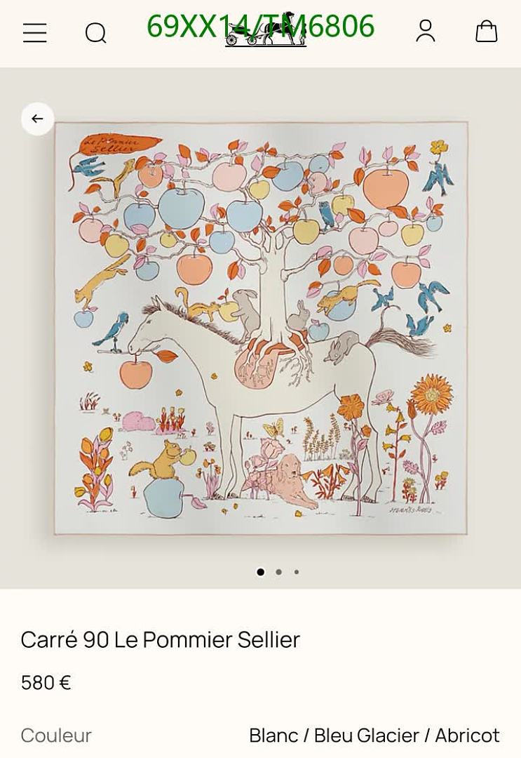 Hermes-Scarves Code: TM6806 $: 69USD