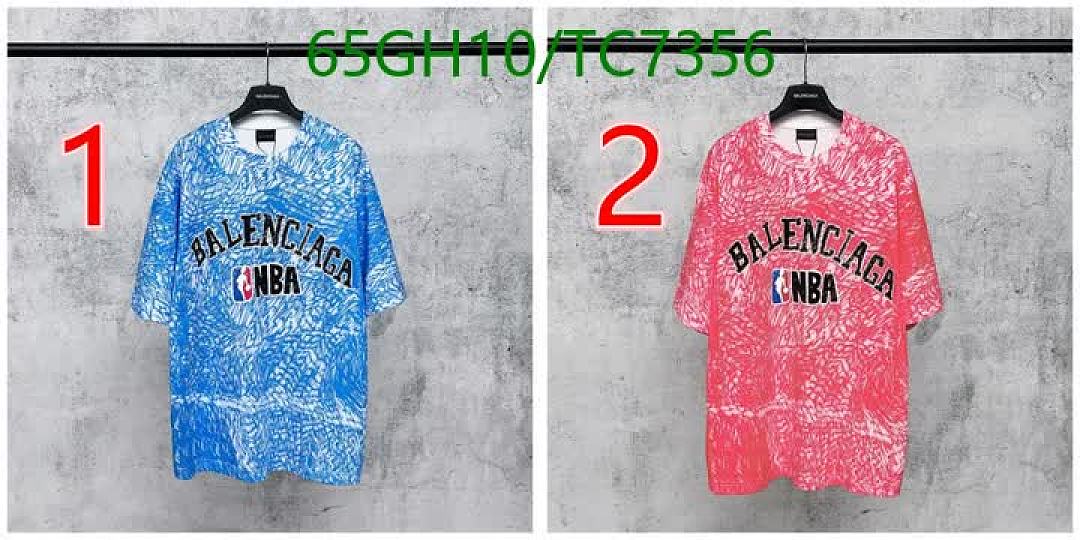 Balenciaga-Clothing Code: TC7356 $: 65USD