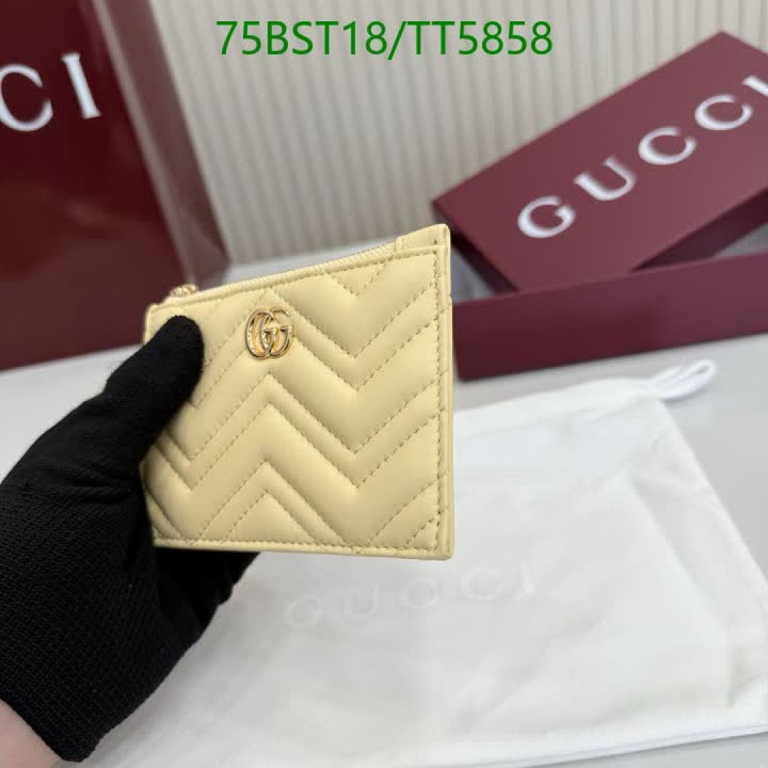 Gucci-Wallets(5A) Code: TT5858 $: 75USD