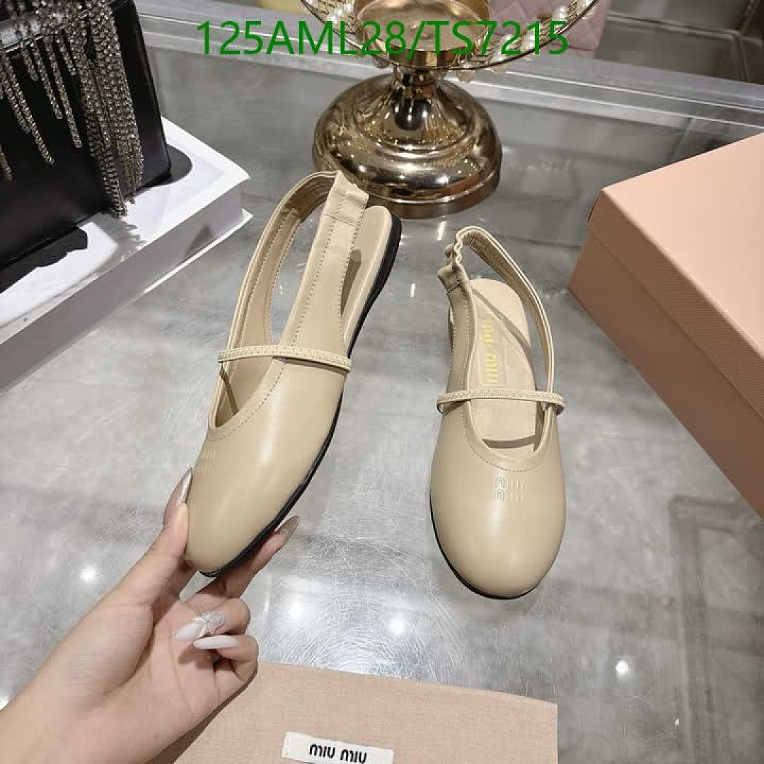 Miu Miu-Shoes(Women) Code: TS7215 $: 125USD