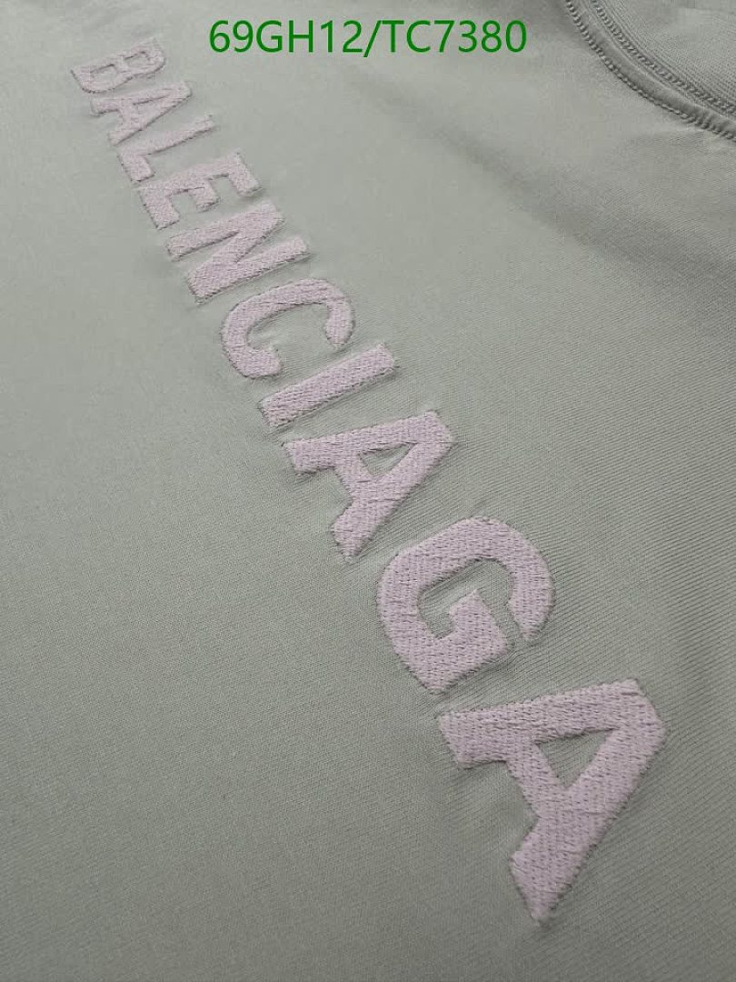 Balenciaga-Clothing Code: TC7380 $: 69USD