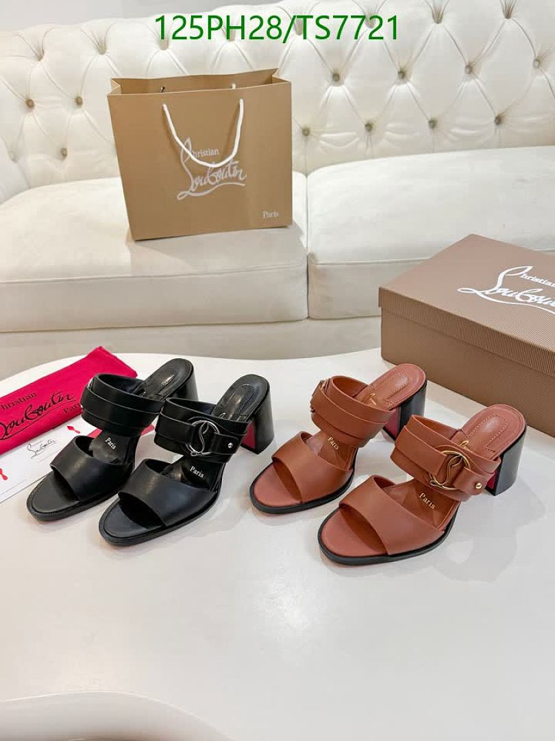 Christian Louboutin-Shoes(Women) Code: TS7721 $: 125USD