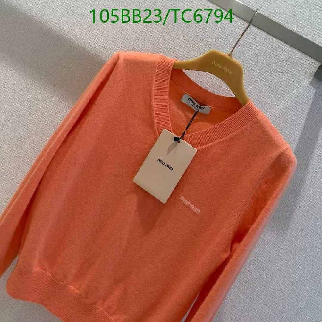Miu Miu-Clothing Code: TC6794 $: 105USD