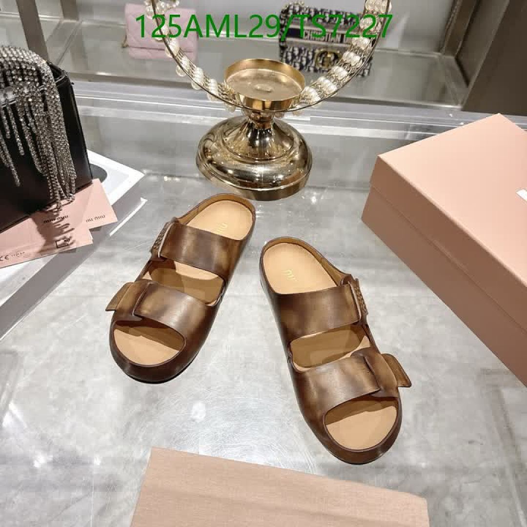 Miu Miu-Shoes(Women) Code: TS7227 $: 125USD