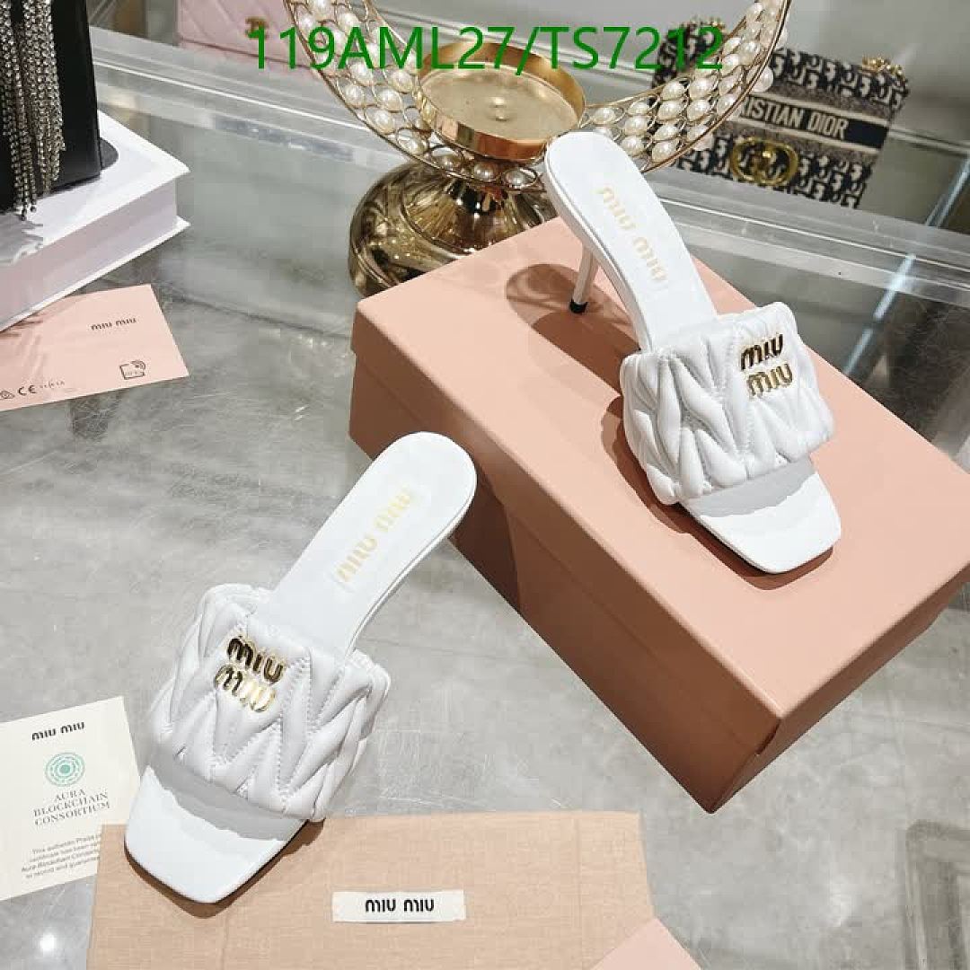 Miu Miu-Shoes(Women) Code: TS7212 $: 119USD