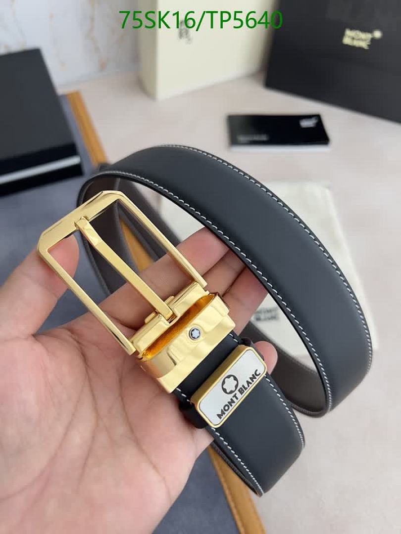 Montblanc-Belts Code: TP5640 $: 75USD