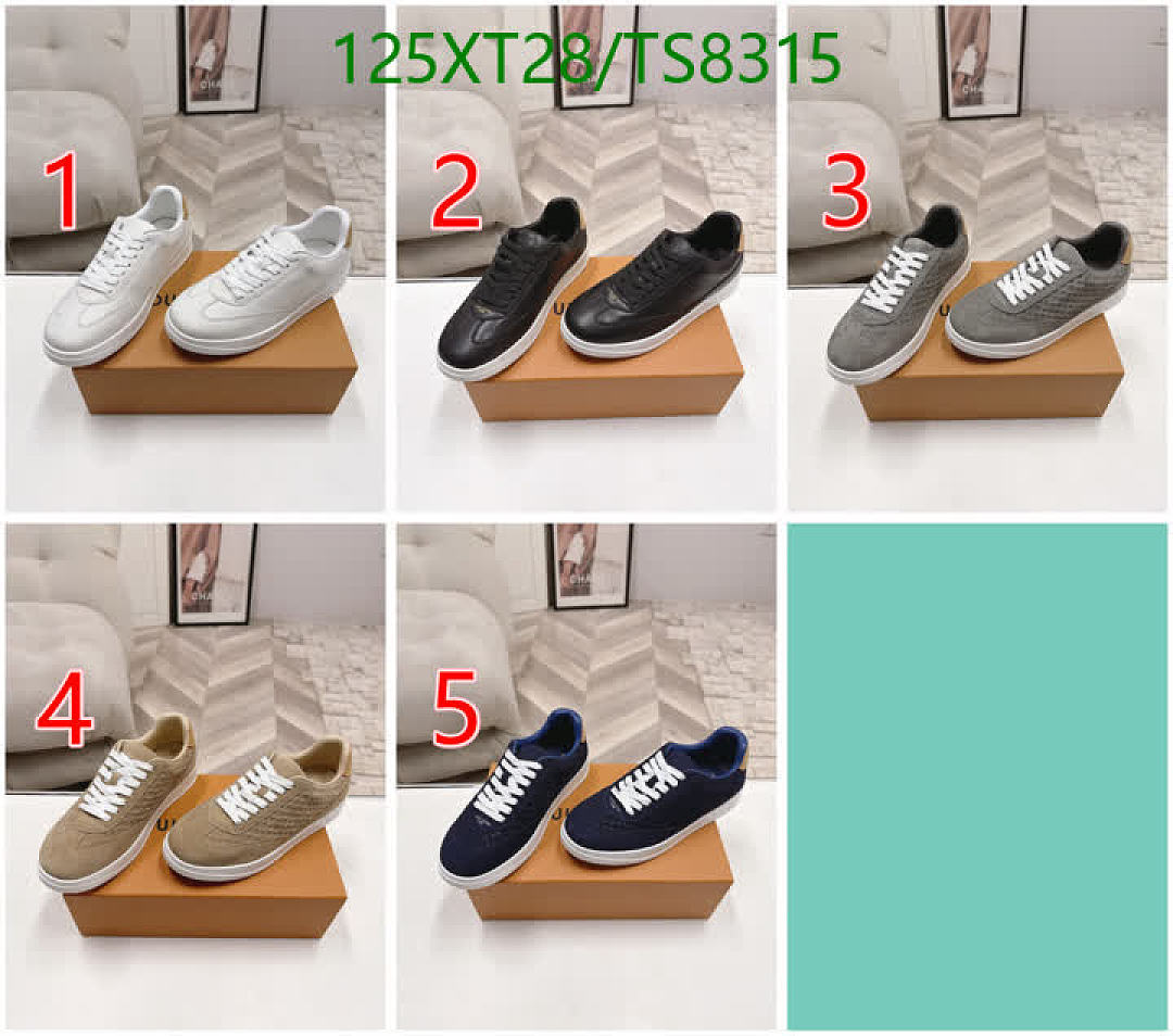 LV-Shoes(Men) Code: TS8315 $: 125USD
