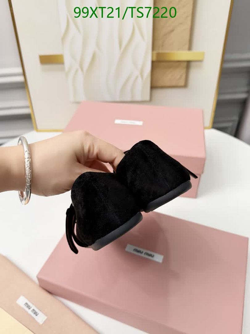 Miu Miu-Shoes(Women) Code: TS7220 $: 99USD