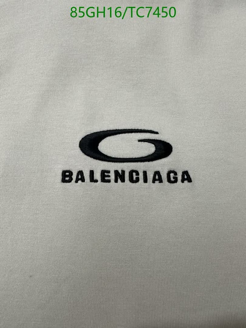 Balenciaga-Clothing Code: TC7450 $: 85USD