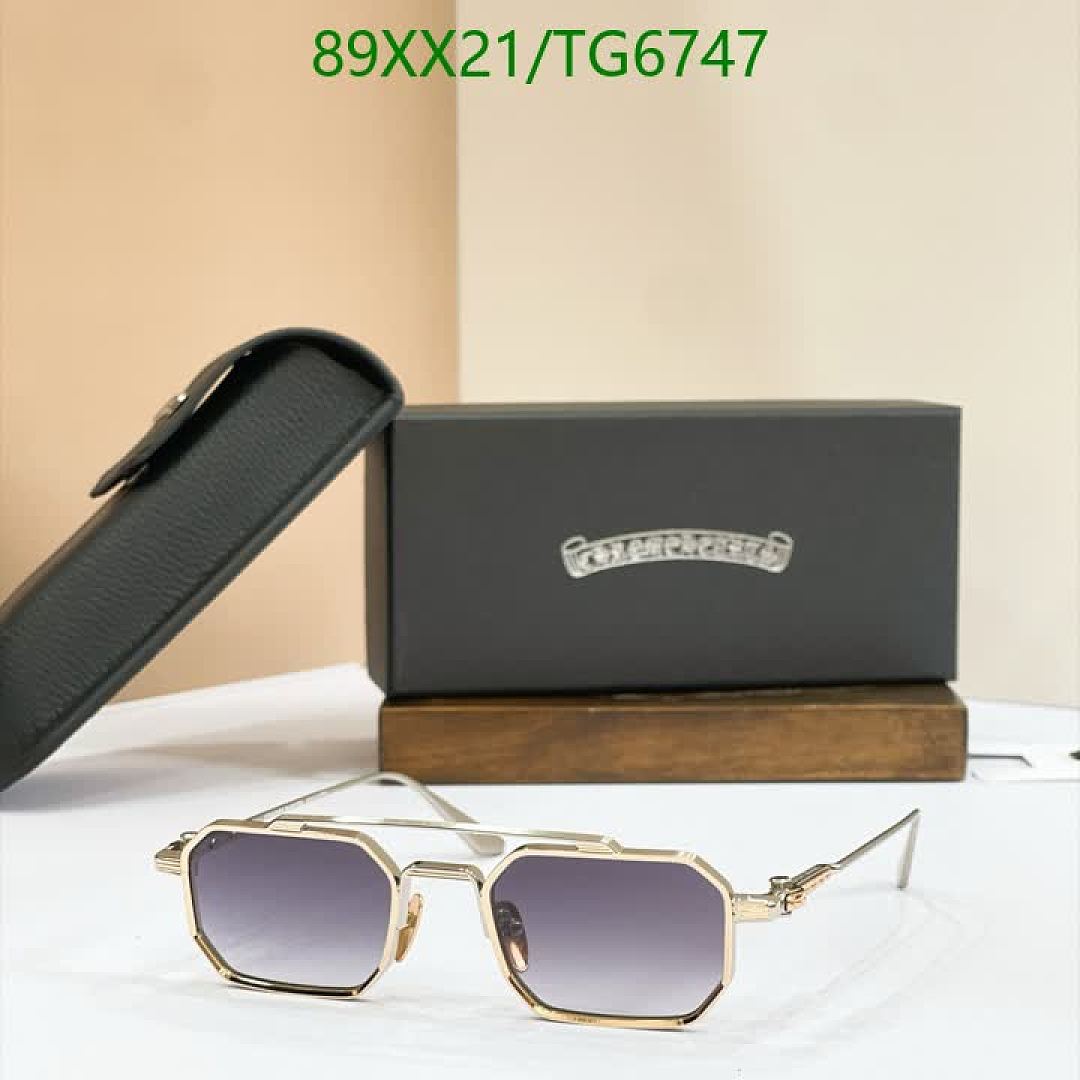 Chrome Hearts-Glasses Code: TG6747 $: 89USD