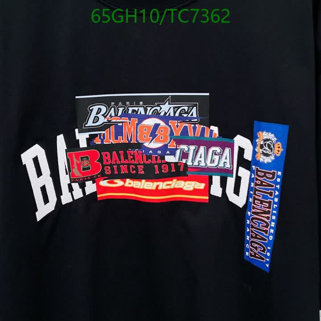 Balenciaga-Clothing Code: TC7362 $: 65USD