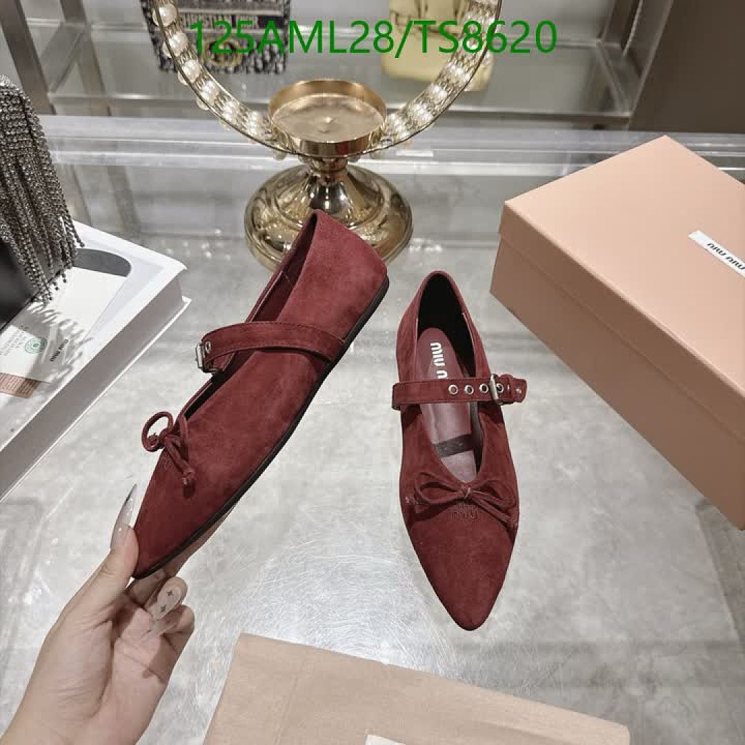Miu Miu-Shoes(Women) Code: TS8620 $: 125USD