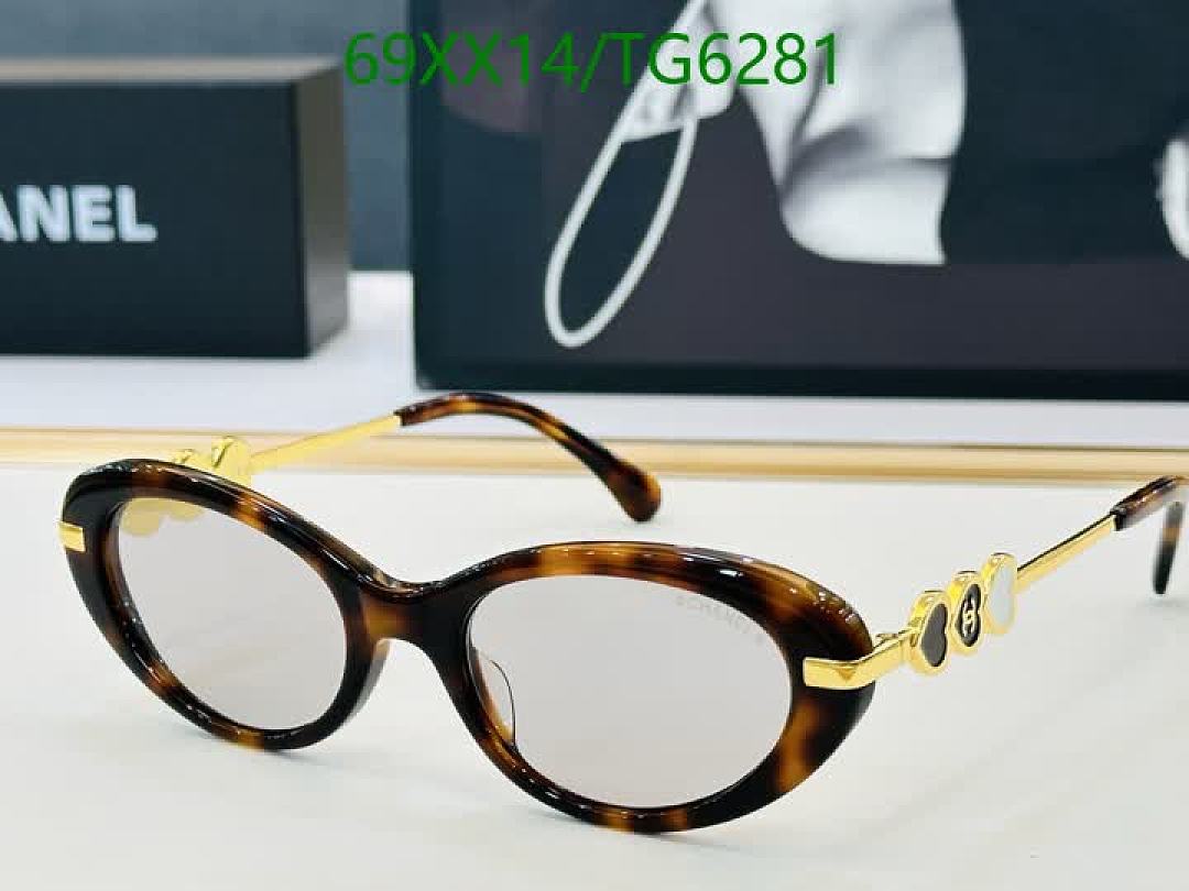 Chanel-Glasses Code: TG6281 $: 69USD
