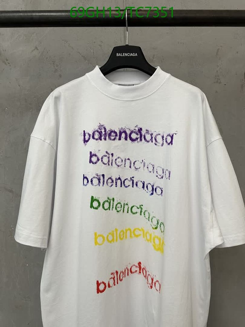 Balenciaga-Clothing Code: TC7351 $: 69USD