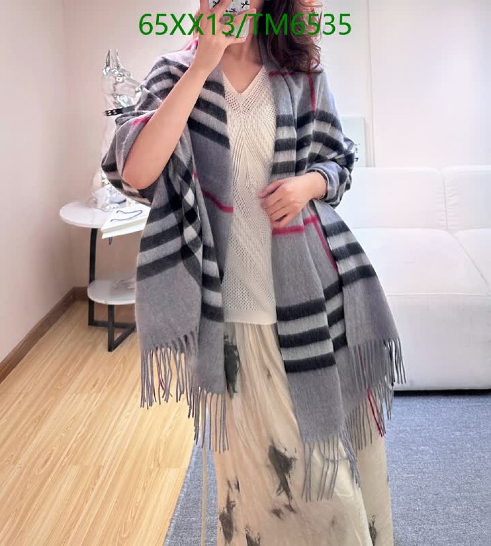 Burberry-Scarves Code: TM6535 $: 65USD