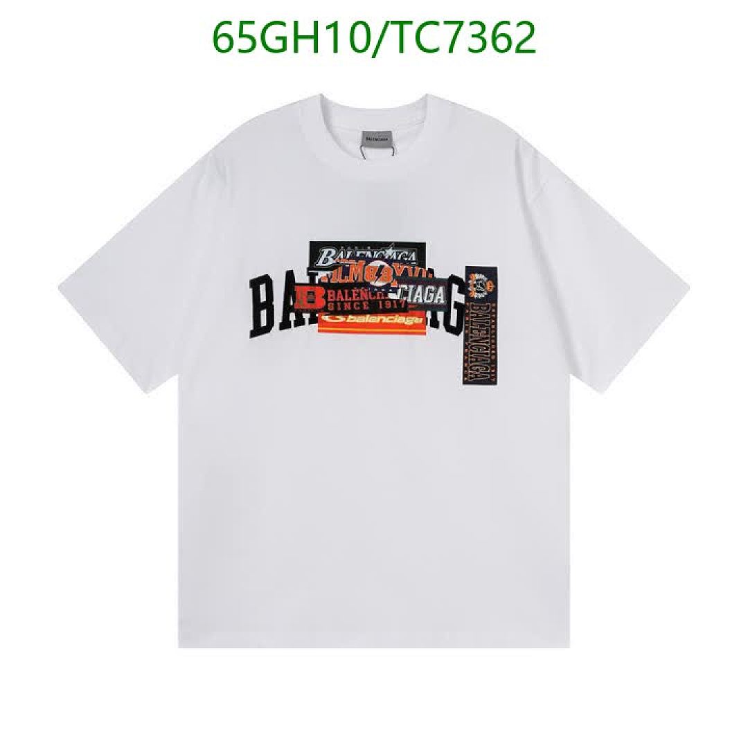 Balenciaga-Clothing Code: TC7362 $: 65USD