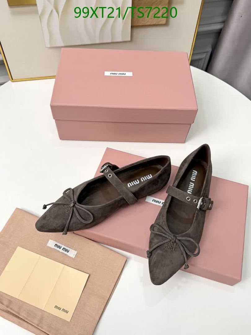 Miu Miu-Shoes(Women) Code: TS7220 $: 99USD