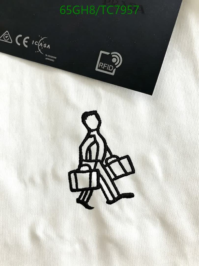 Prada-Clothing Code: TC7957 $: 65USD