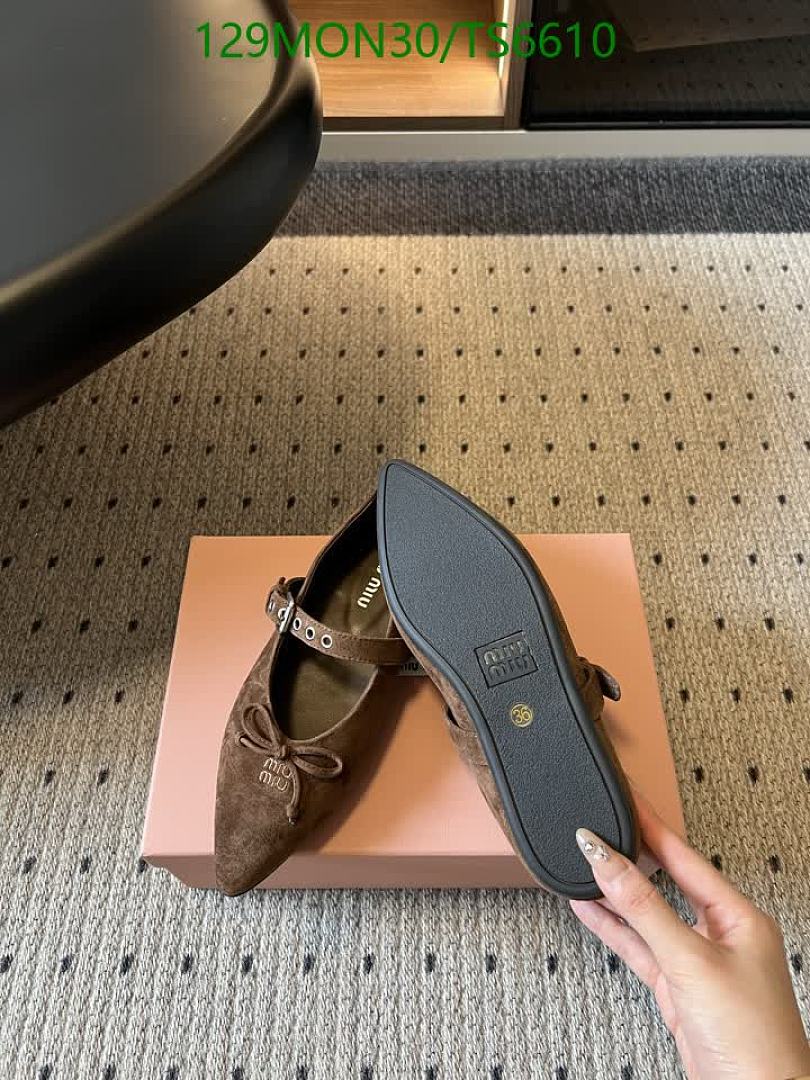 Miu Miu-Shoes(Women) Code: TS6610 $: 129USD