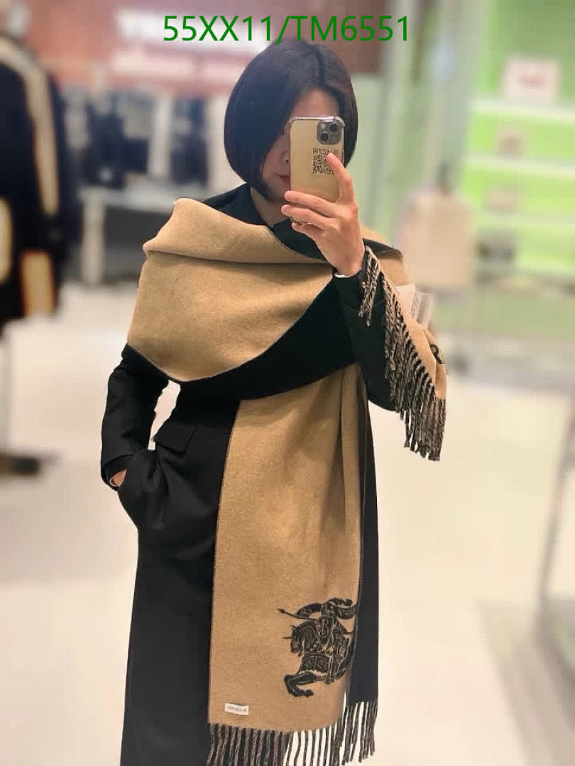 Burberry-Scarves Code: TM6551 $: 55USD