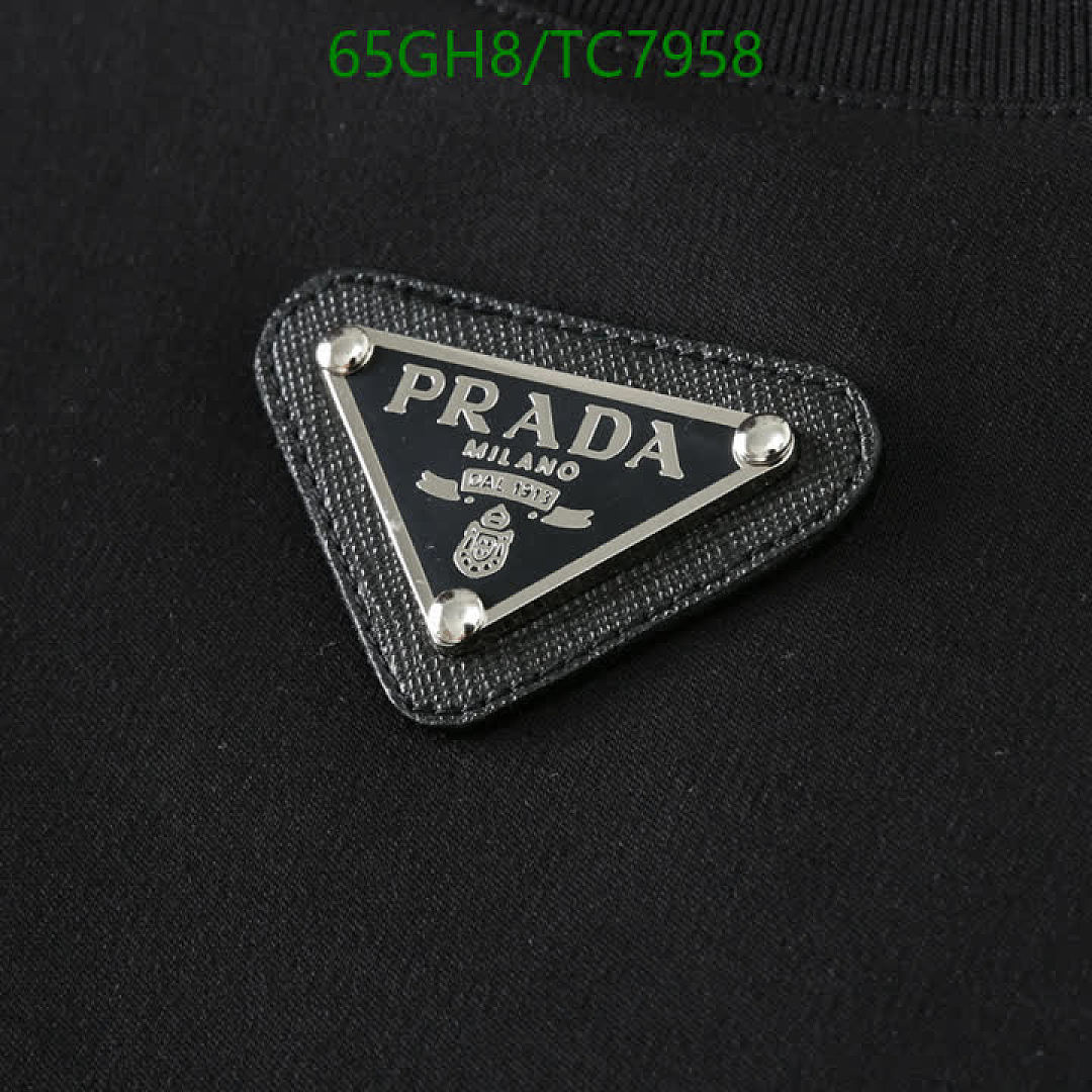 Prada-Clothing Code: TC7958 $: 65USD