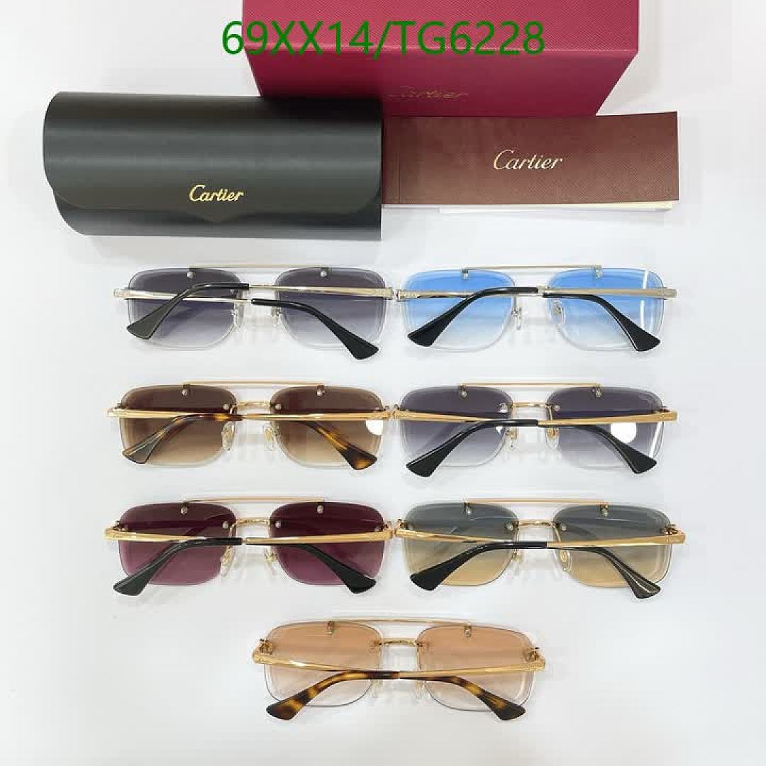 Cartier-Glasses Code: TG6228 $: 69USD
