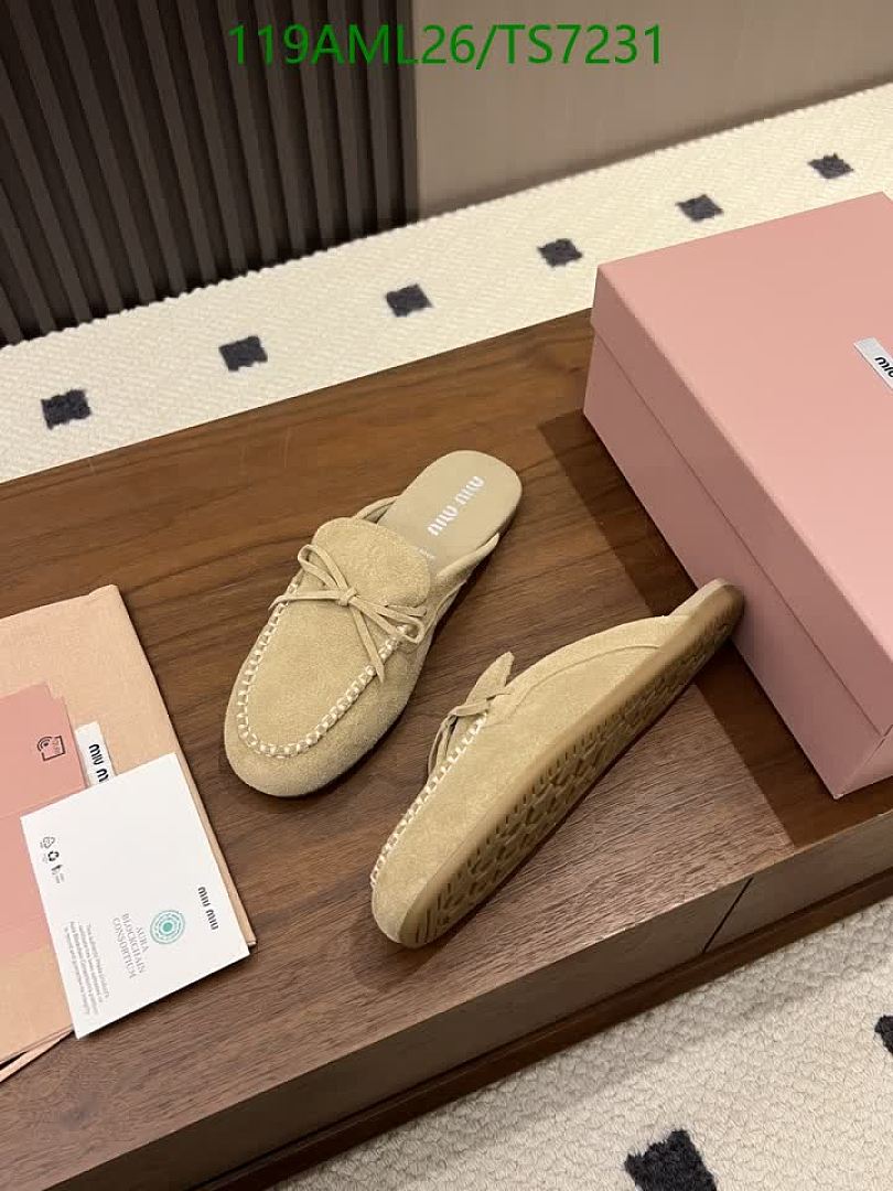 Miu Miu-Shoes(Women) Code: TS7231 $: 119USD