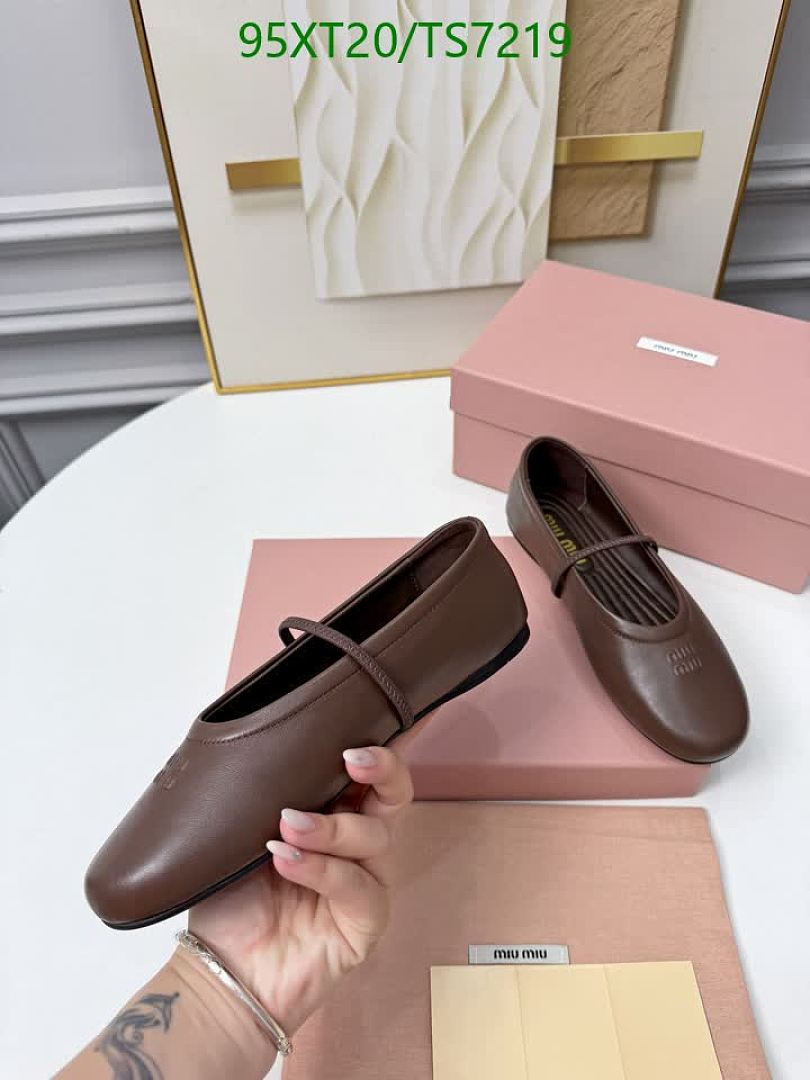 Miu Miu-Shoes(Women) Code: TS7219 $: 95USD