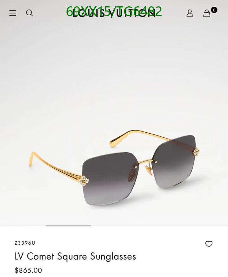 LV-Glasses Code: TG6482 $: 69USD