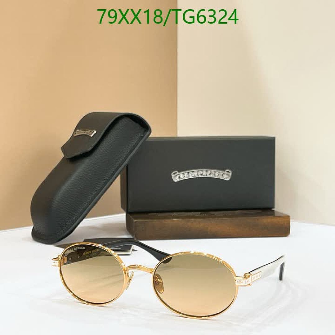 Chrome Hearts-Glasses Code: TG6324 $: 79USD