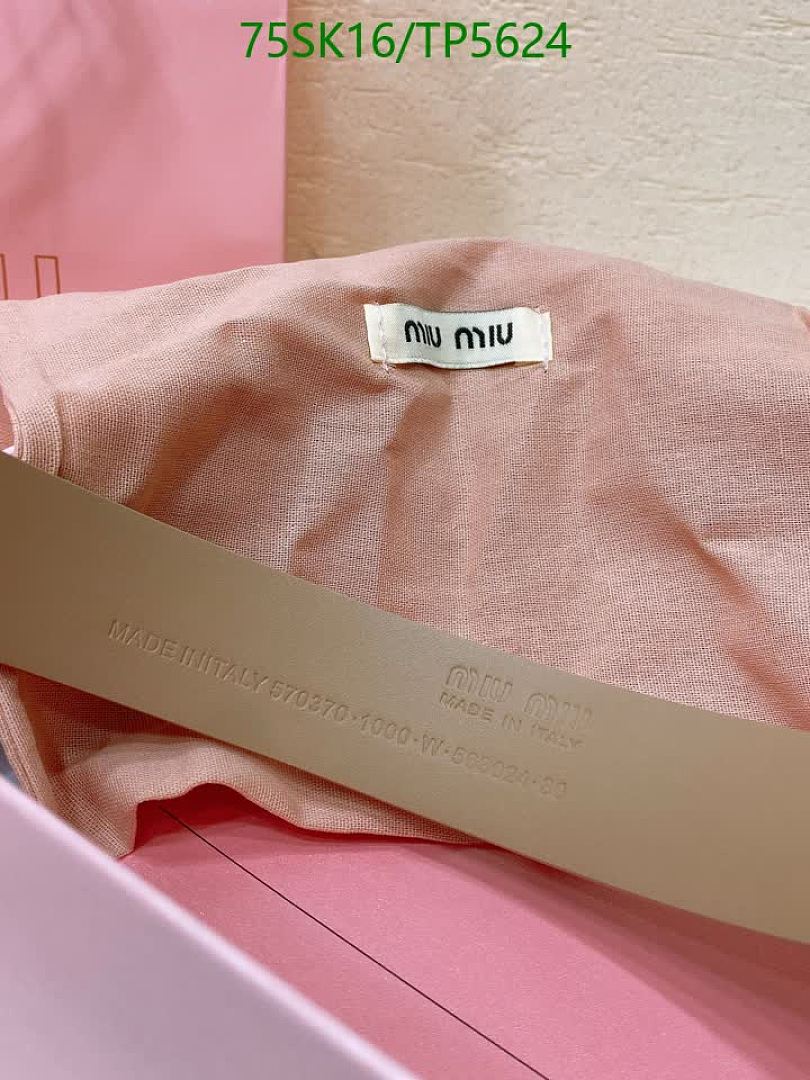 MIU MIU-Belts Code: TP5624 $: 75USD