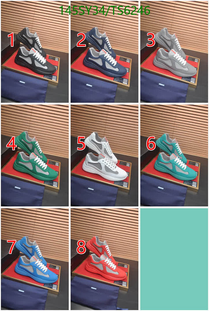 Prada-Shoes(Men) Code: TS6246 $: 145USD