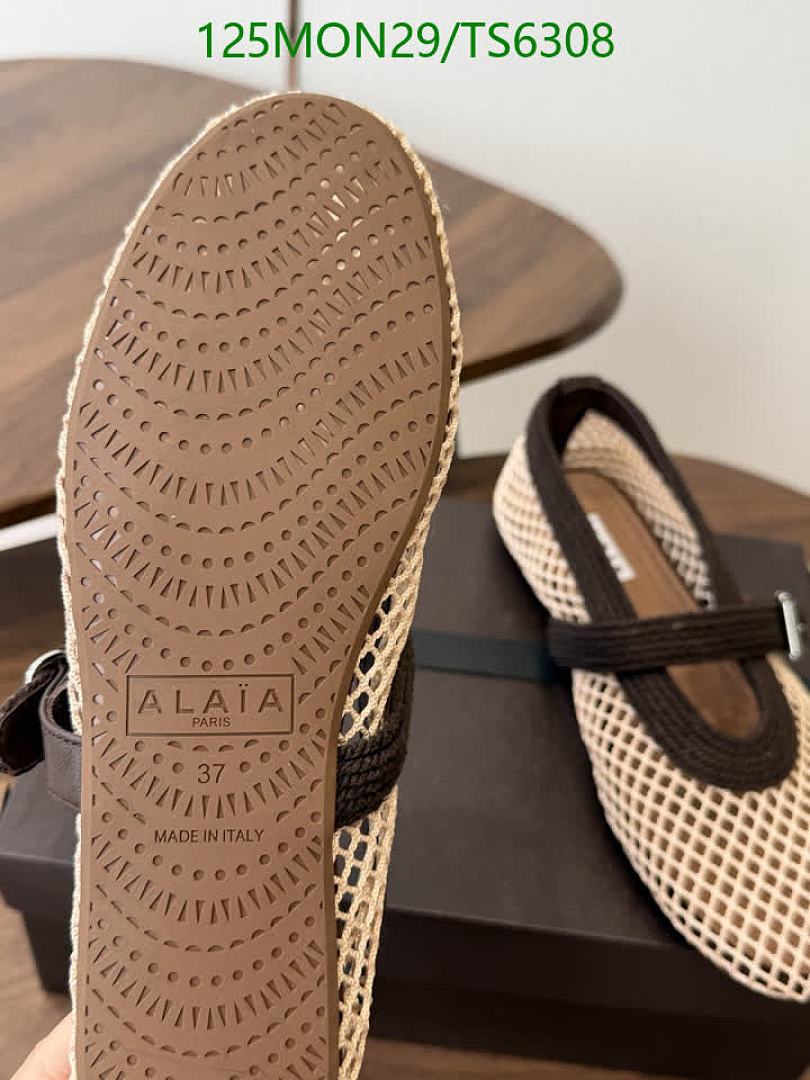 Alaia-Shoes(Women) Code: TS6308 $: 125USD