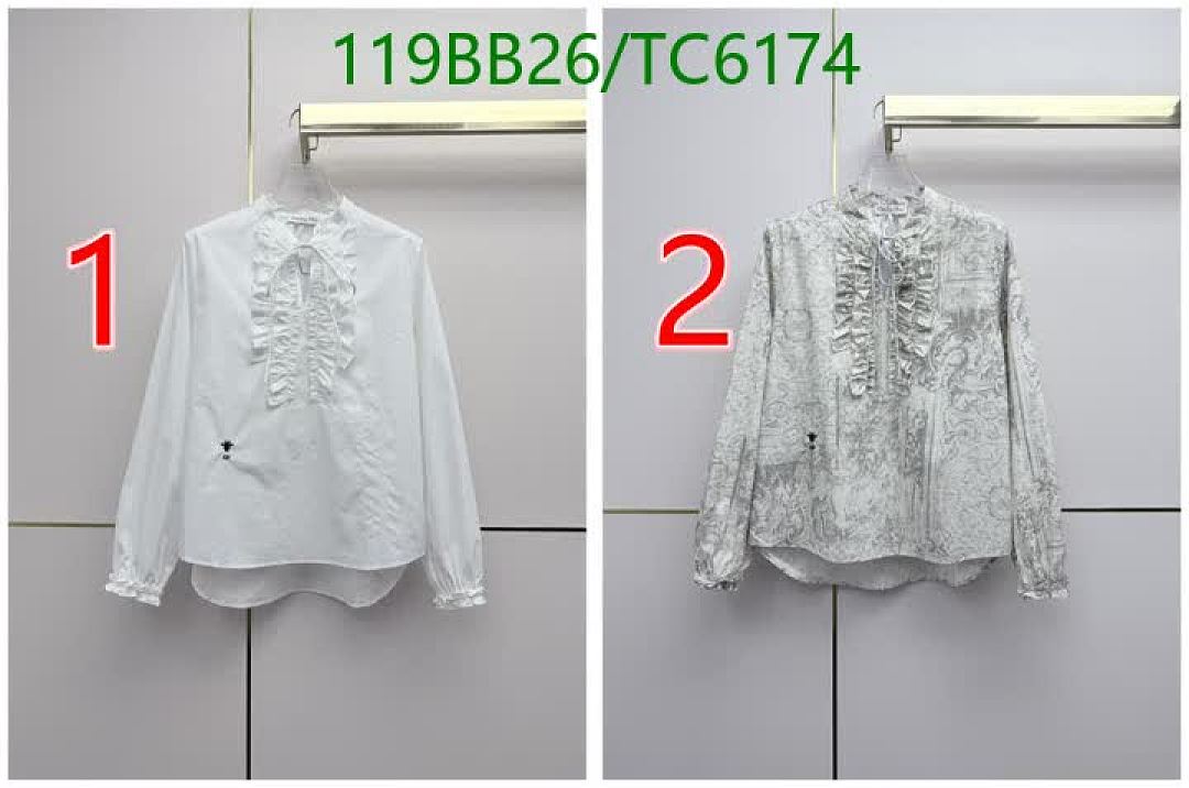 Dior-Clothing Code: TC6174 $: 119USD
