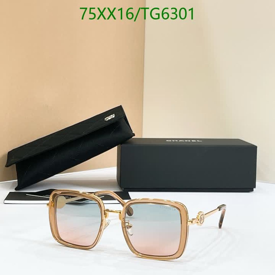 Chanel-Glasses Code: TG6301 $: 75USD