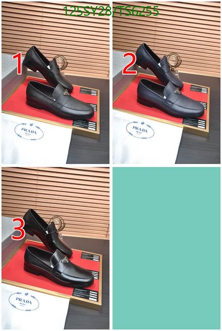 Prada-Shoes(Men) Code: TS6255 $: 125USD