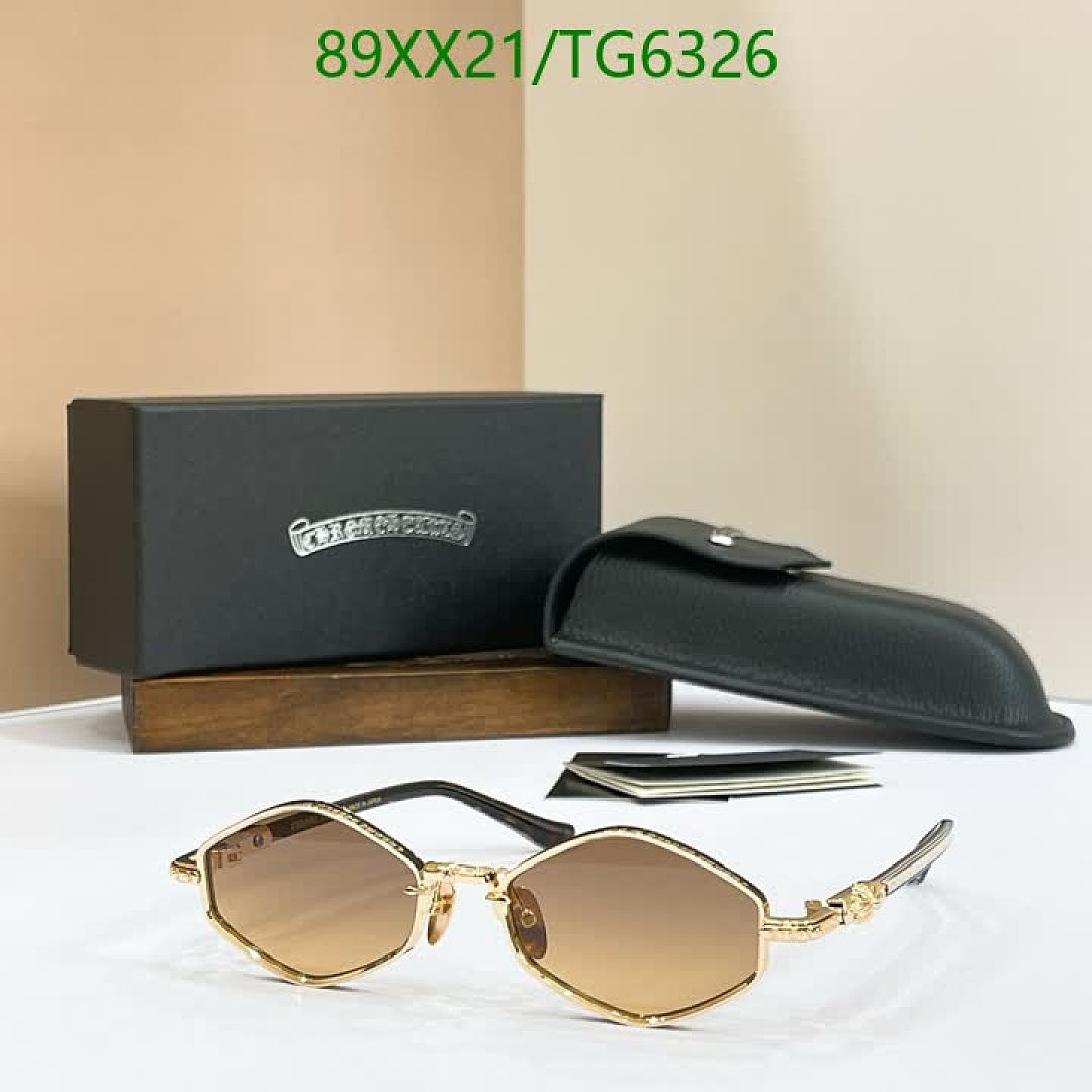 Chrome Hearts-Glasses Code: TG6326 $: 89USD