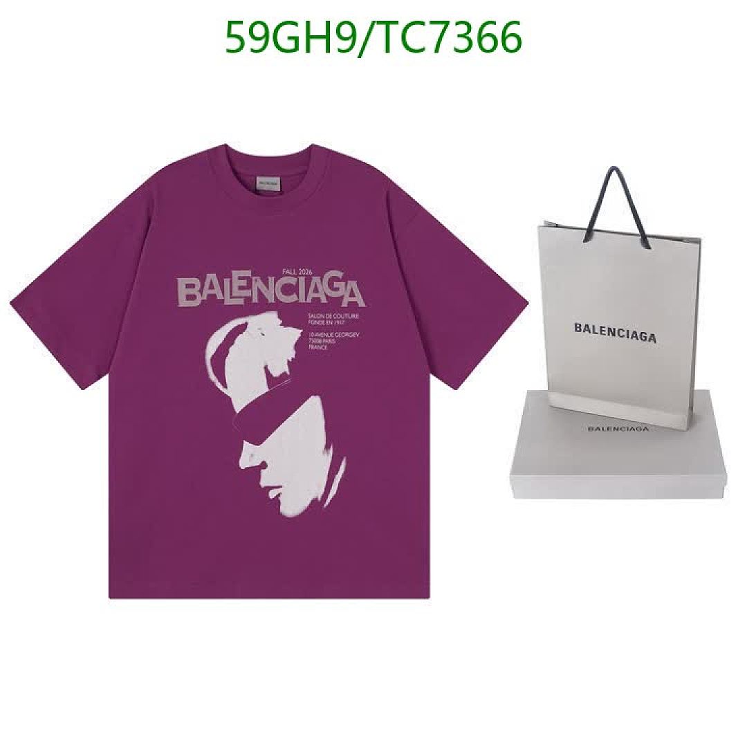 Balenciaga-Clothing Code: TC7366 $: 59USD