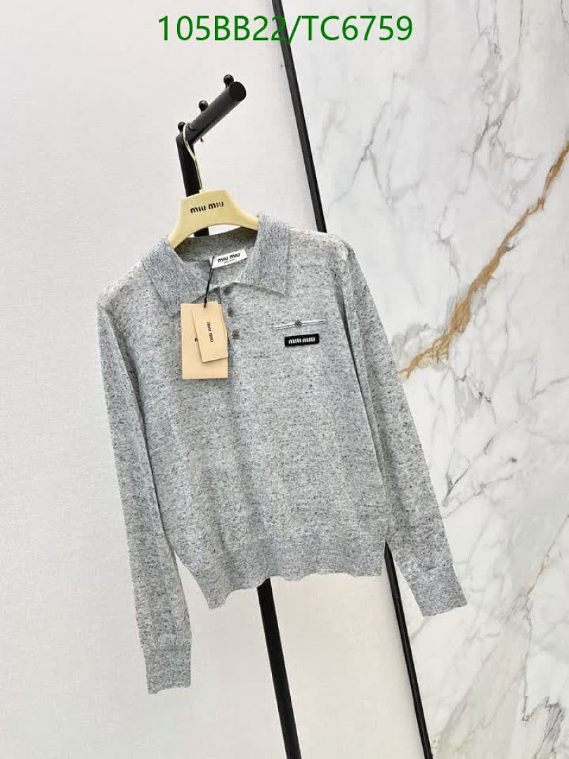 Miu Miu-Clothing Code: TC6759 $: 105USD