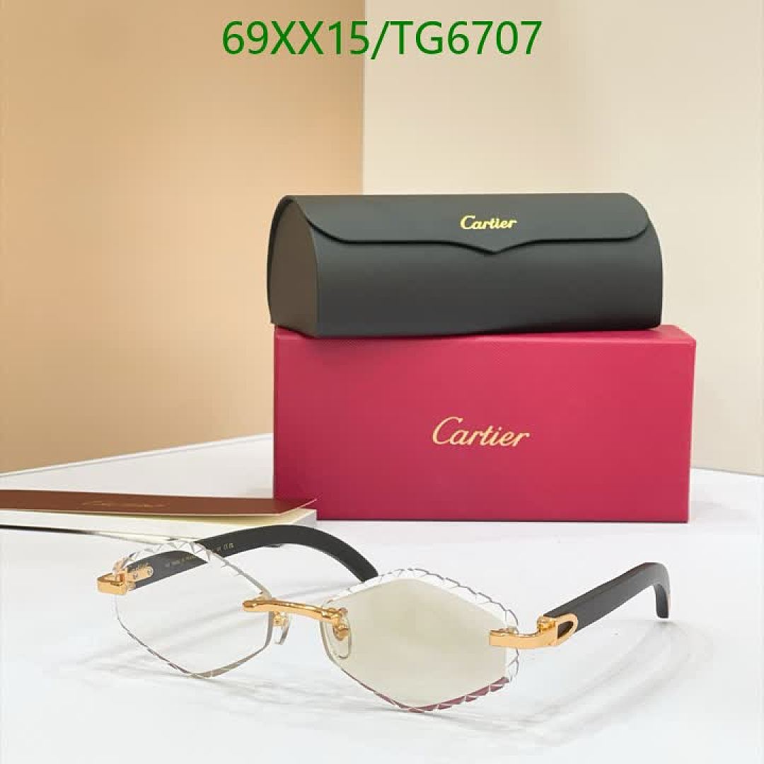 Cartier-Glasses Code: TG6707 $: 69USD