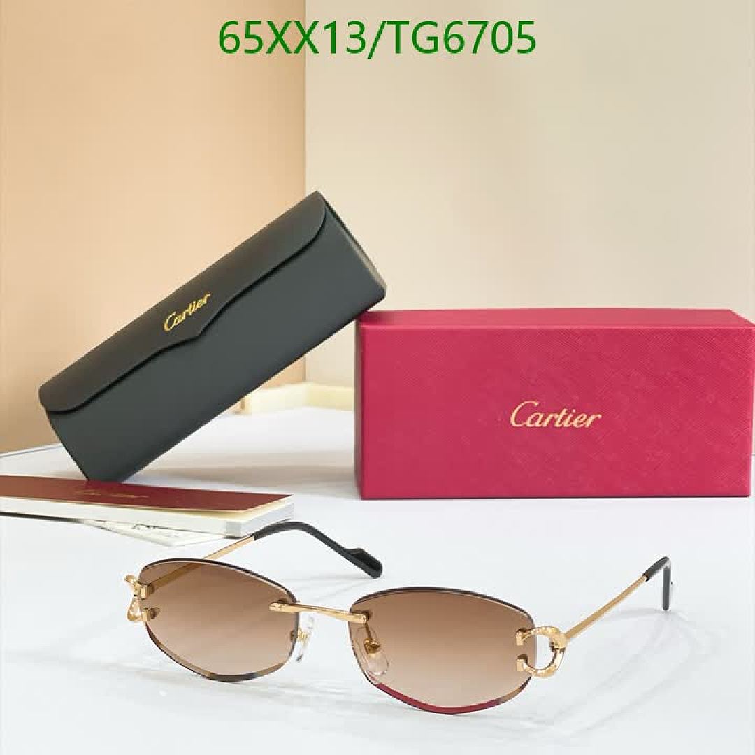 Cartier-Glasses Code: TG6705 $: 65USD