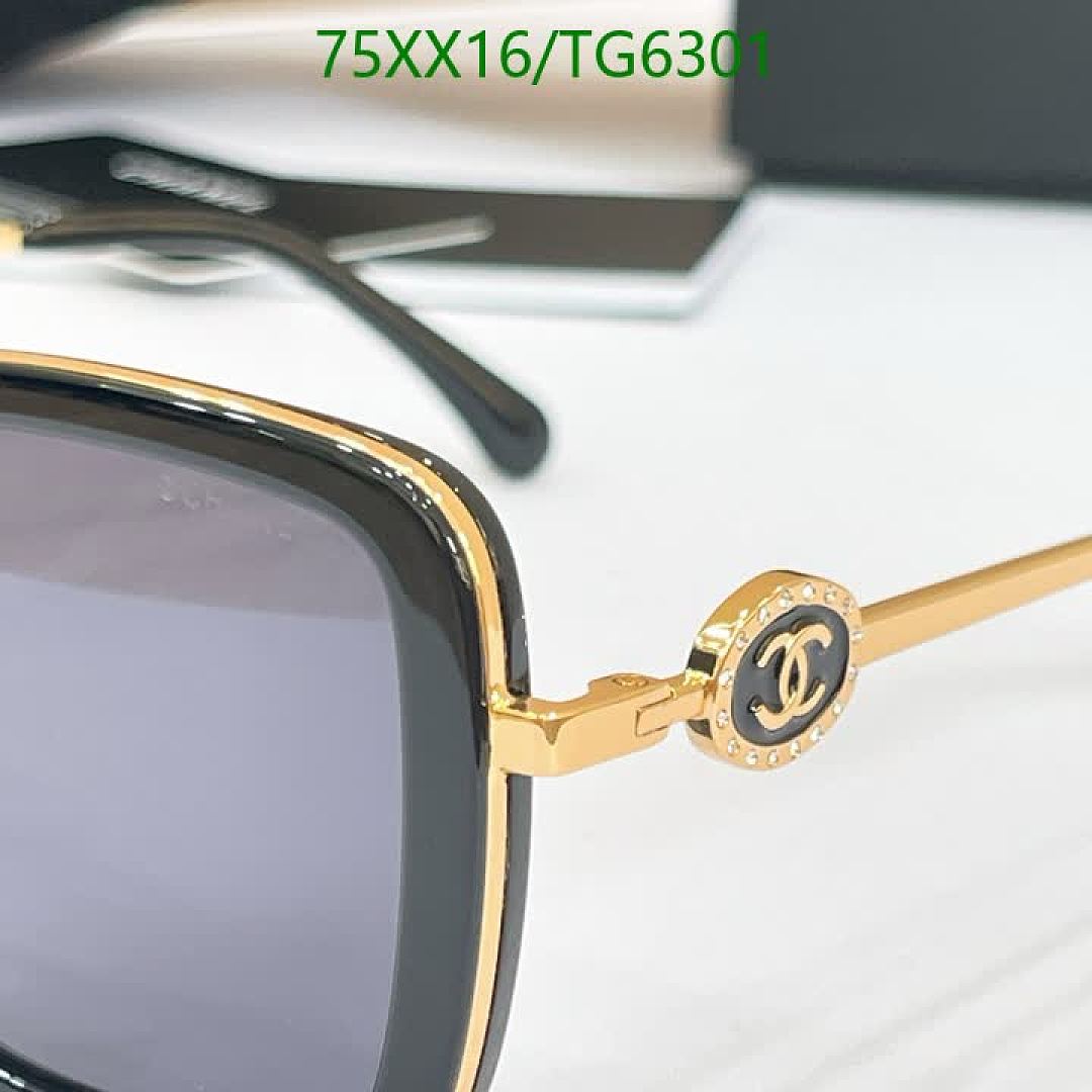 Chanel-Glasses Code: TG6301 $: 75USD