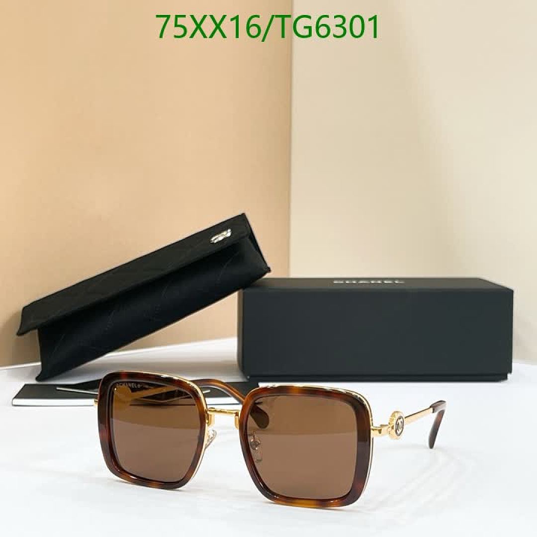 Chanel-Glasses Code: TG6301 $: 75USD