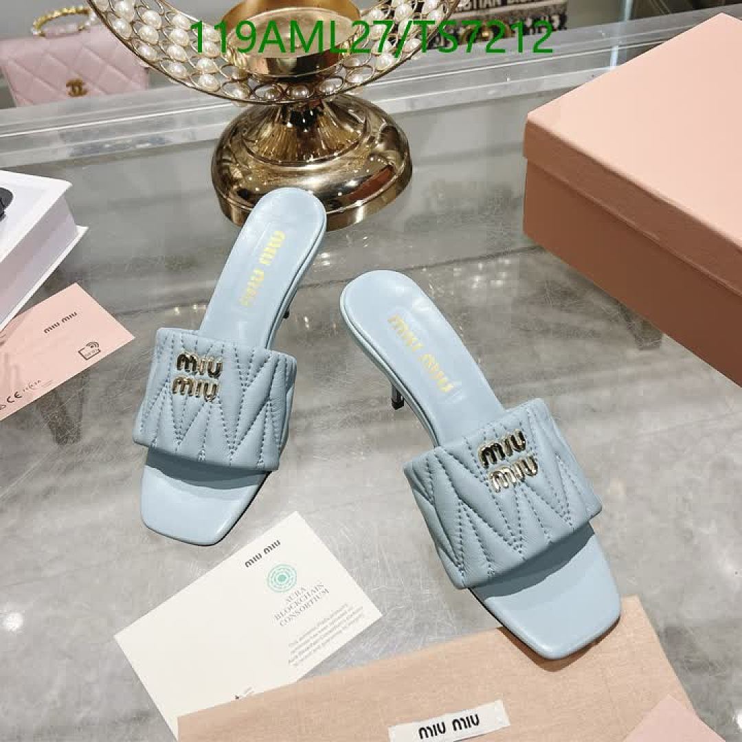 Miu Miu-Shoes(Women) Code: TS7212 $: 119USD