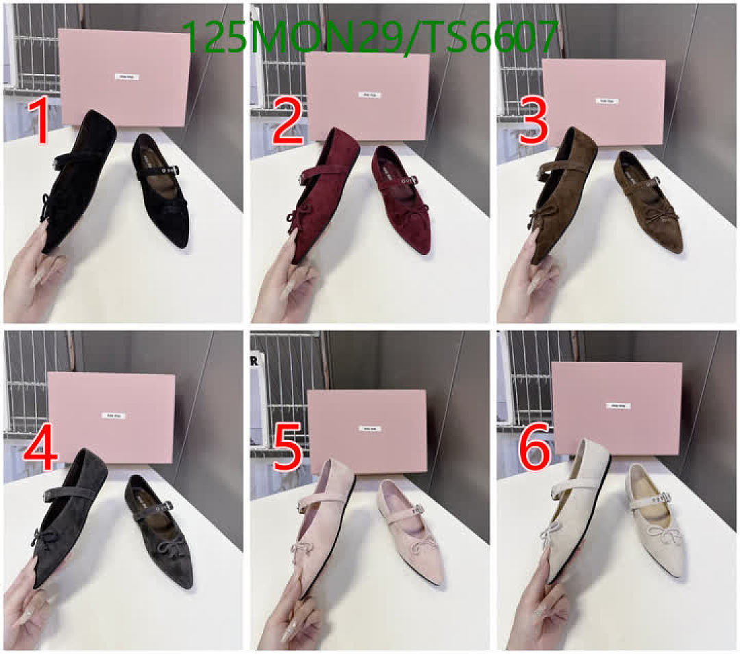Miu Miu-Shoes(Women) Code: TS6607 $: 125USD
