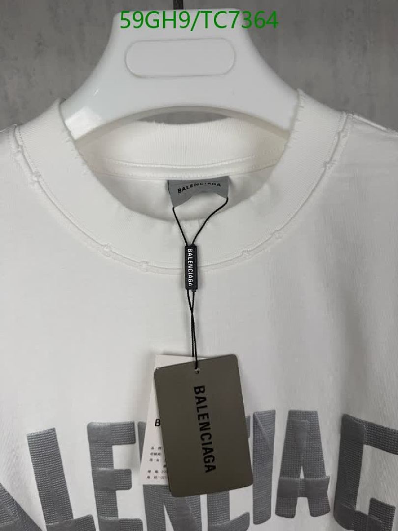 Balenciaga-Clothing Code: TC7364 $: 59USD