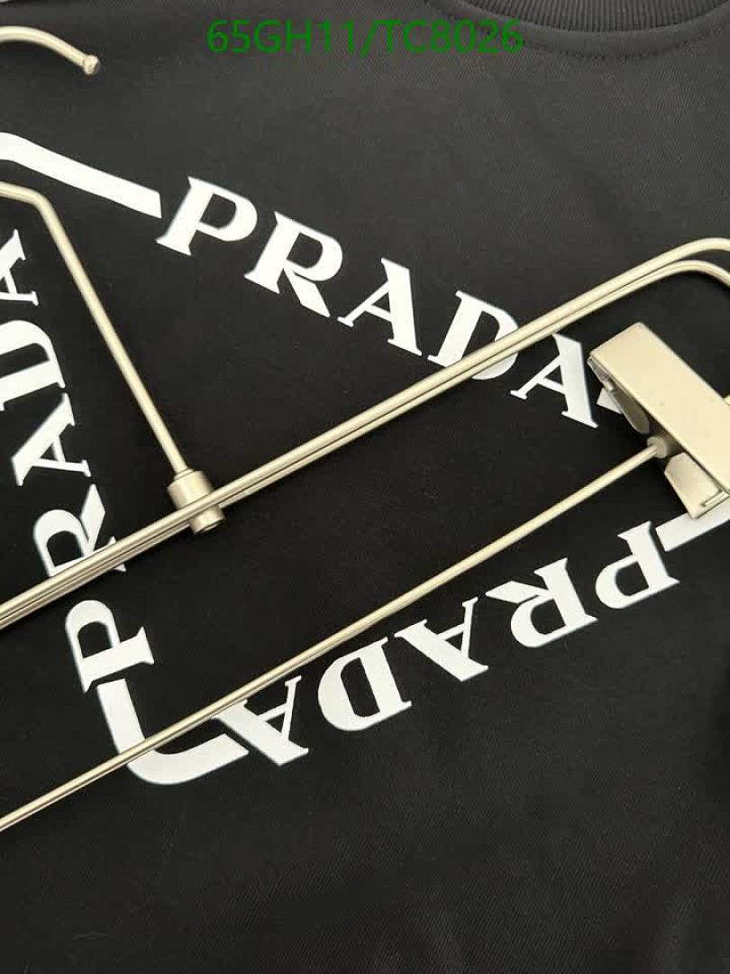 Prada-Clothing Code: TC8026 $: 65USD