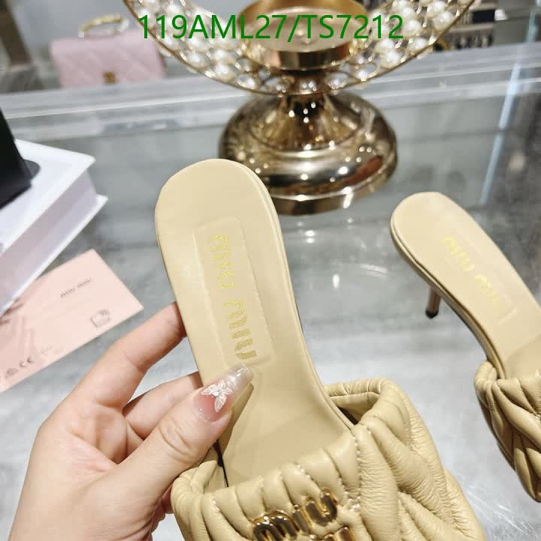 Miu Miu-Shoes(Women) Code: TS7212 $: 119USD