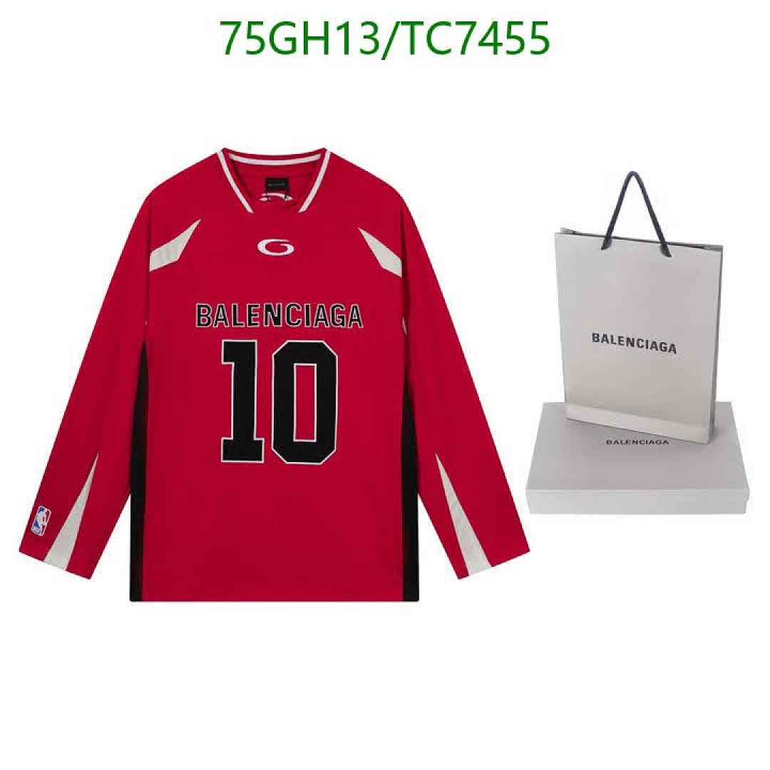 Balenciaga-Clothing Code: TC7455 $: 75USD